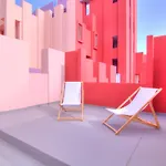 Studio In The Red Wall Building By Ricardo Bofill - Muralla Roja