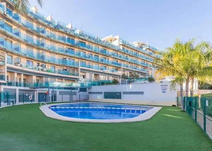 Apartamento Borumbot Calpe vistas pueblo y Peñon