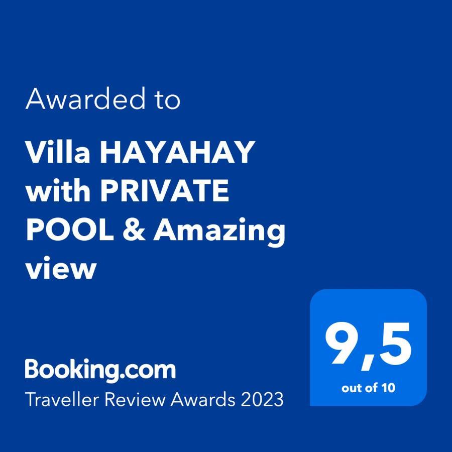 Hayahay With Private Pool & Amazing View * Calpe