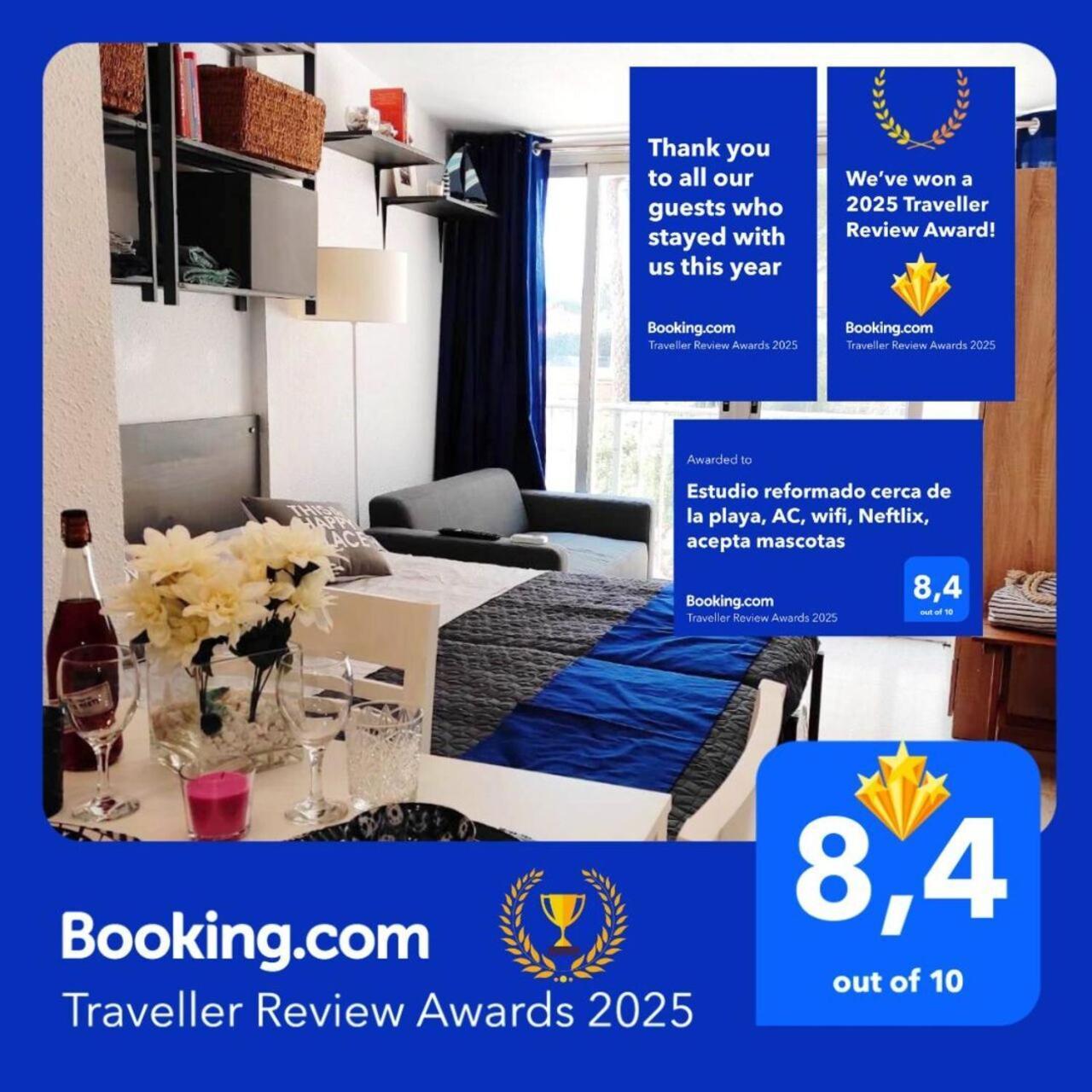 Holiday home Estudio Reformado Cerca De La Playa, Ac, Wifi, Neftlix, Acepta Mascotas